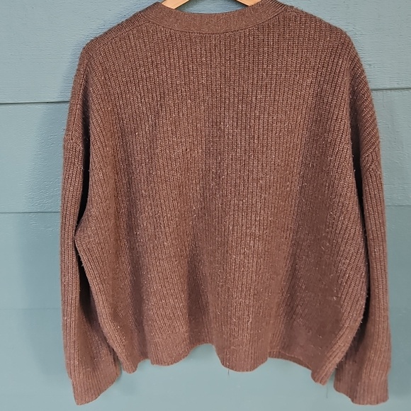 Jenni Kayne Cashmere Cocoon Cardigan Brown - Picture 4 of 4